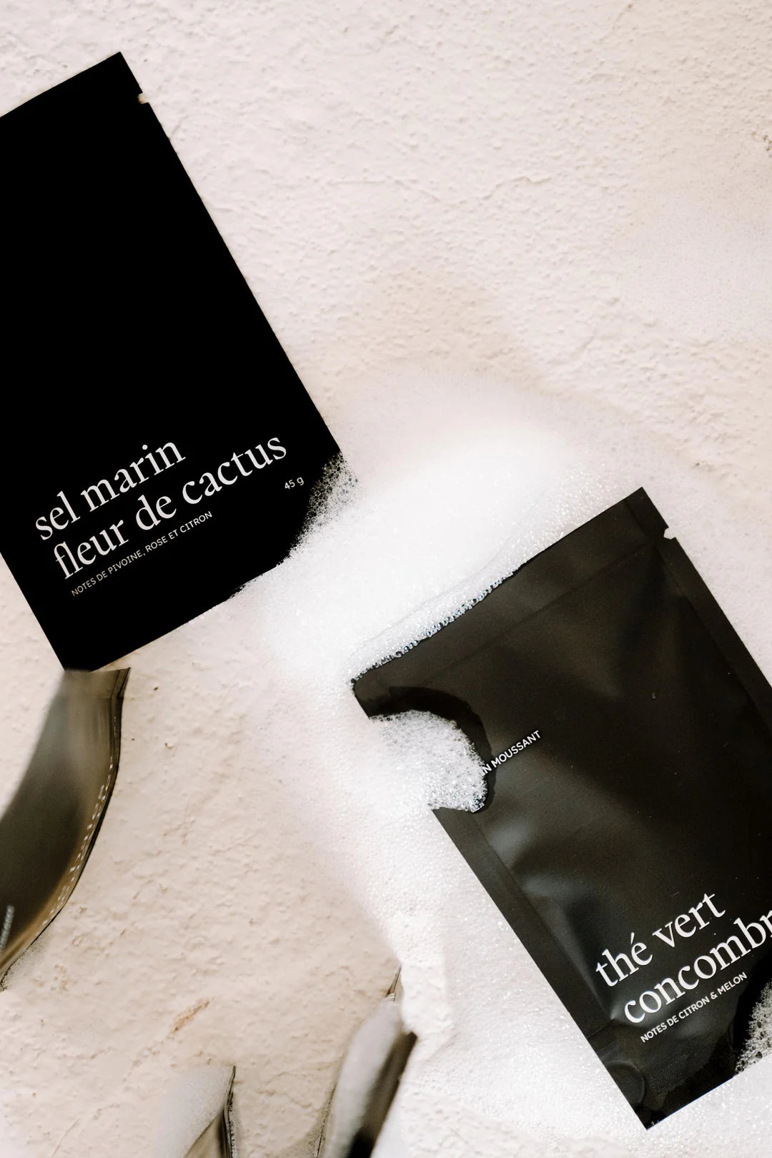 Bain moussant format individuel - Thé vert concombre
