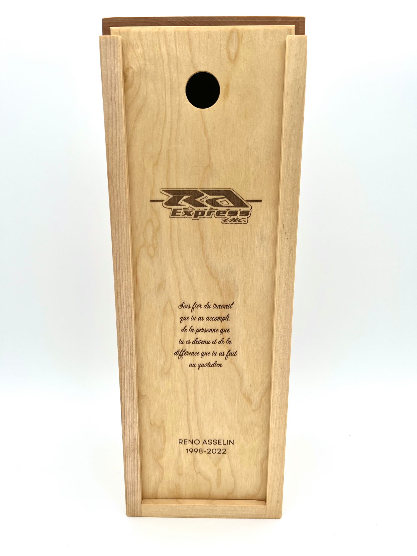 Boîte à bouteille de vin