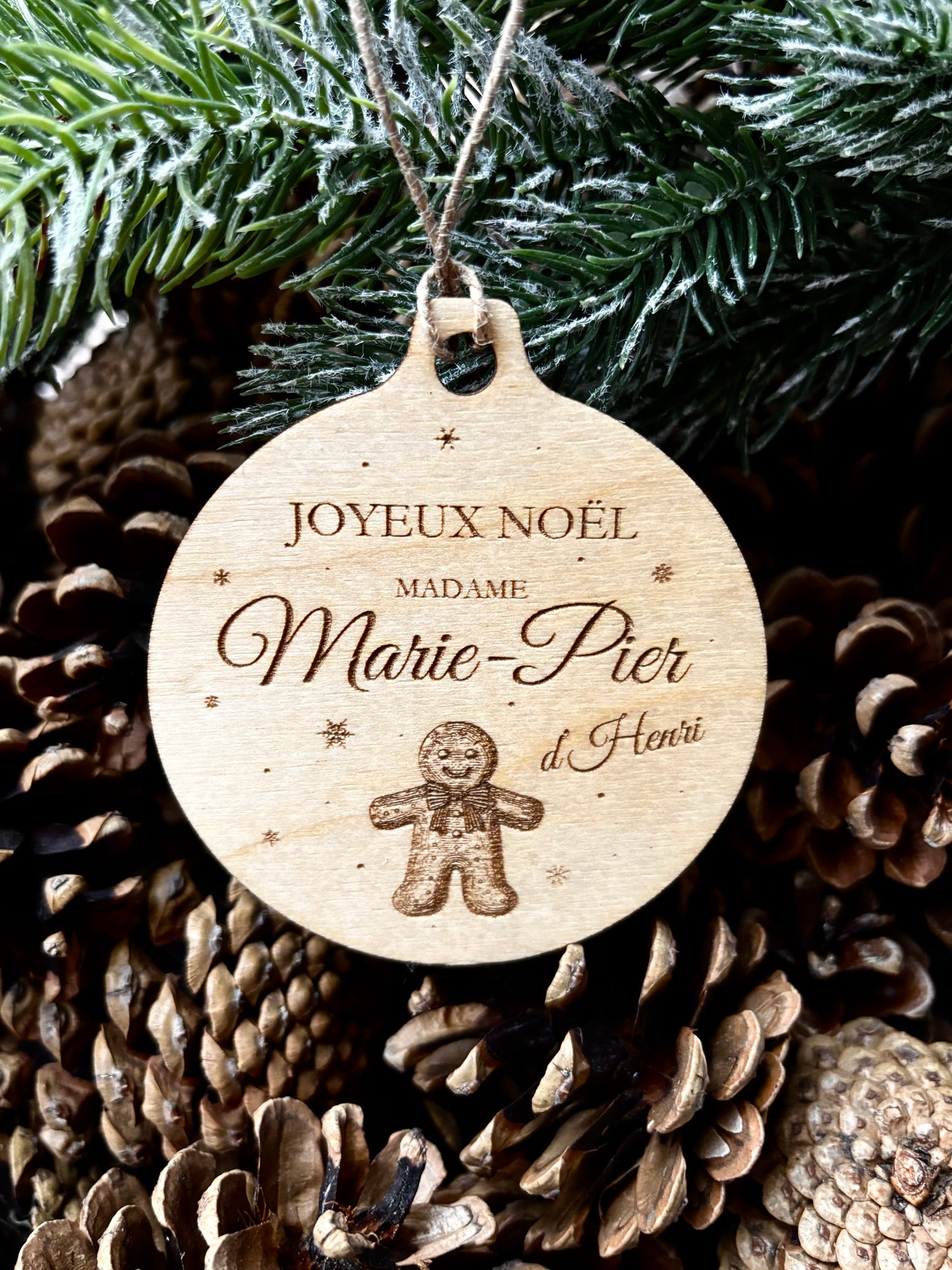 Ornement - Personnel scolaire et petite enfance