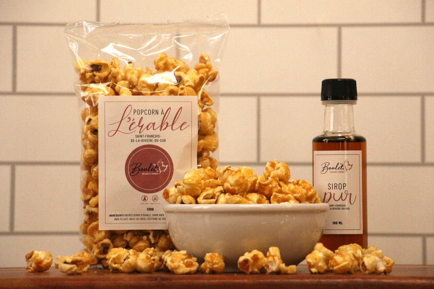 Popcorn à l'érable