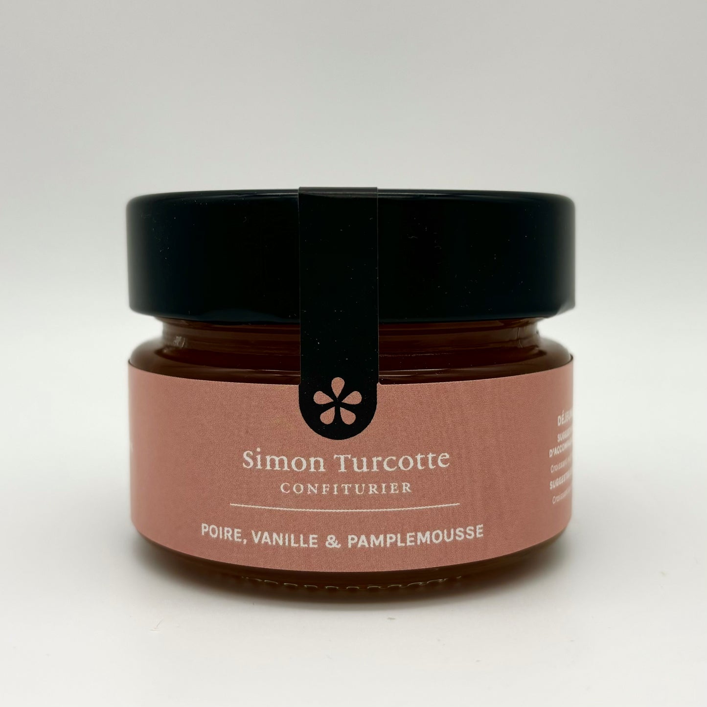 Confiture de poires, vanille et pamplemousse