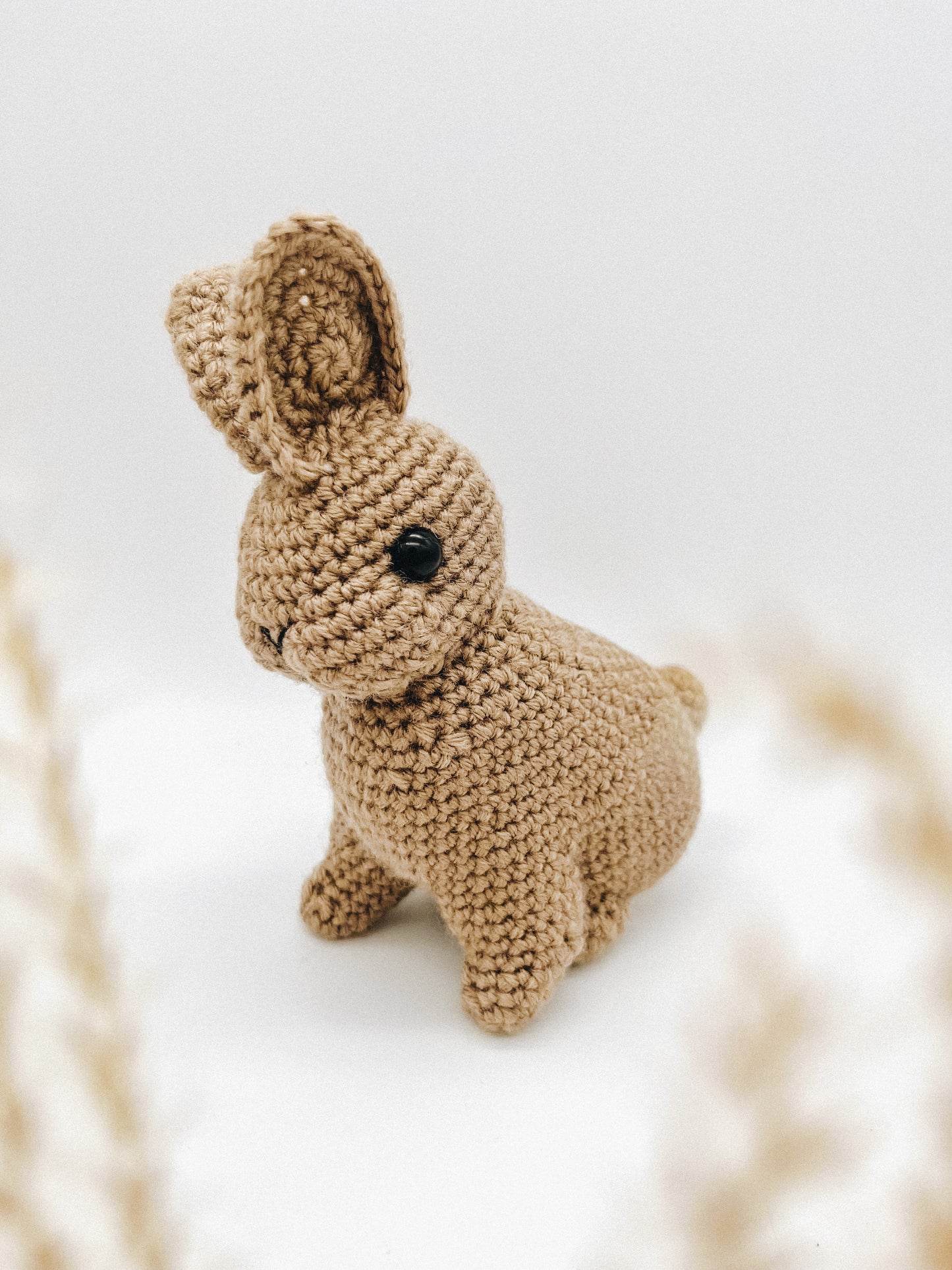 Lapin réaliste en laine