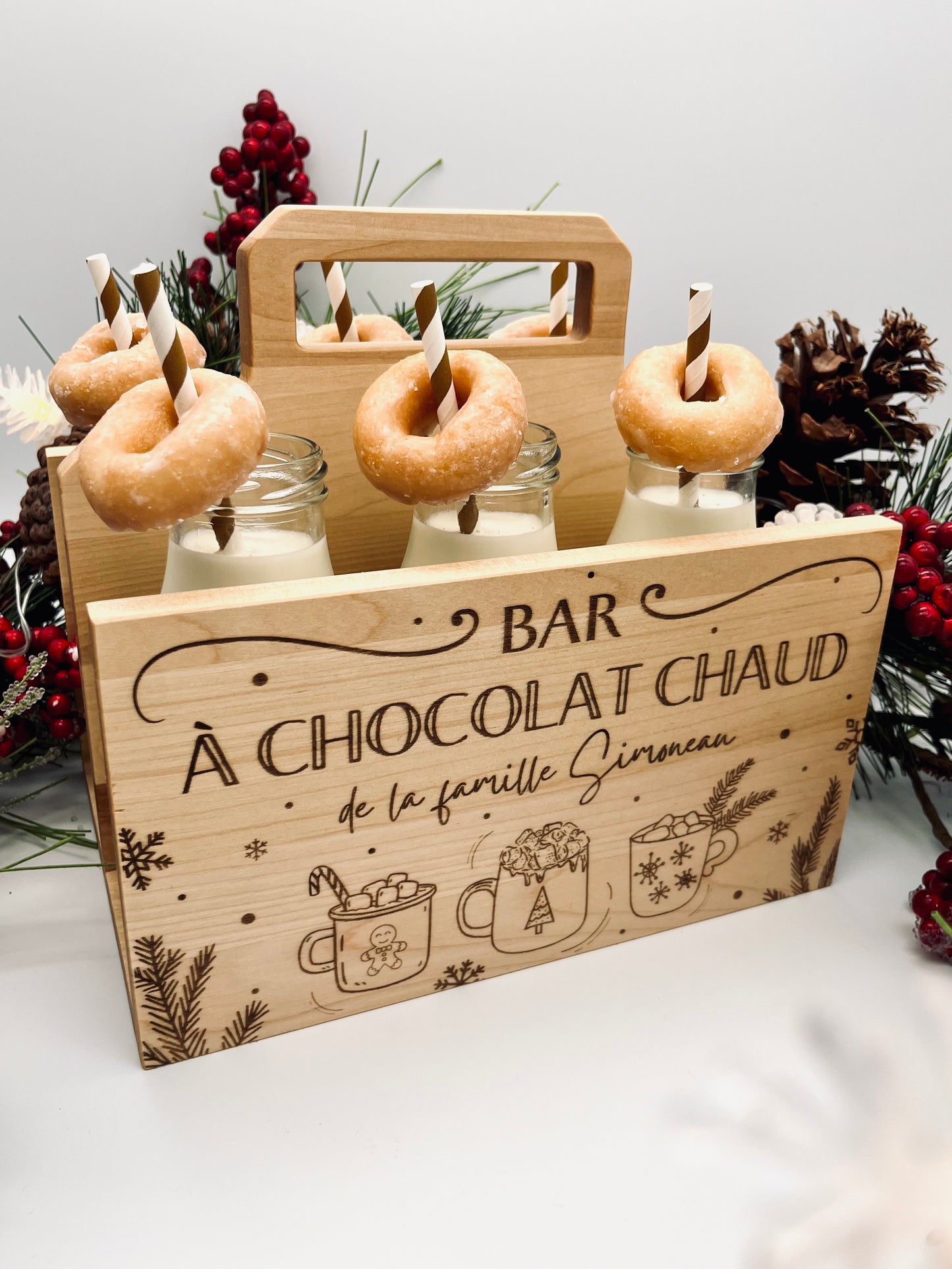 Bar à chocolat chaud