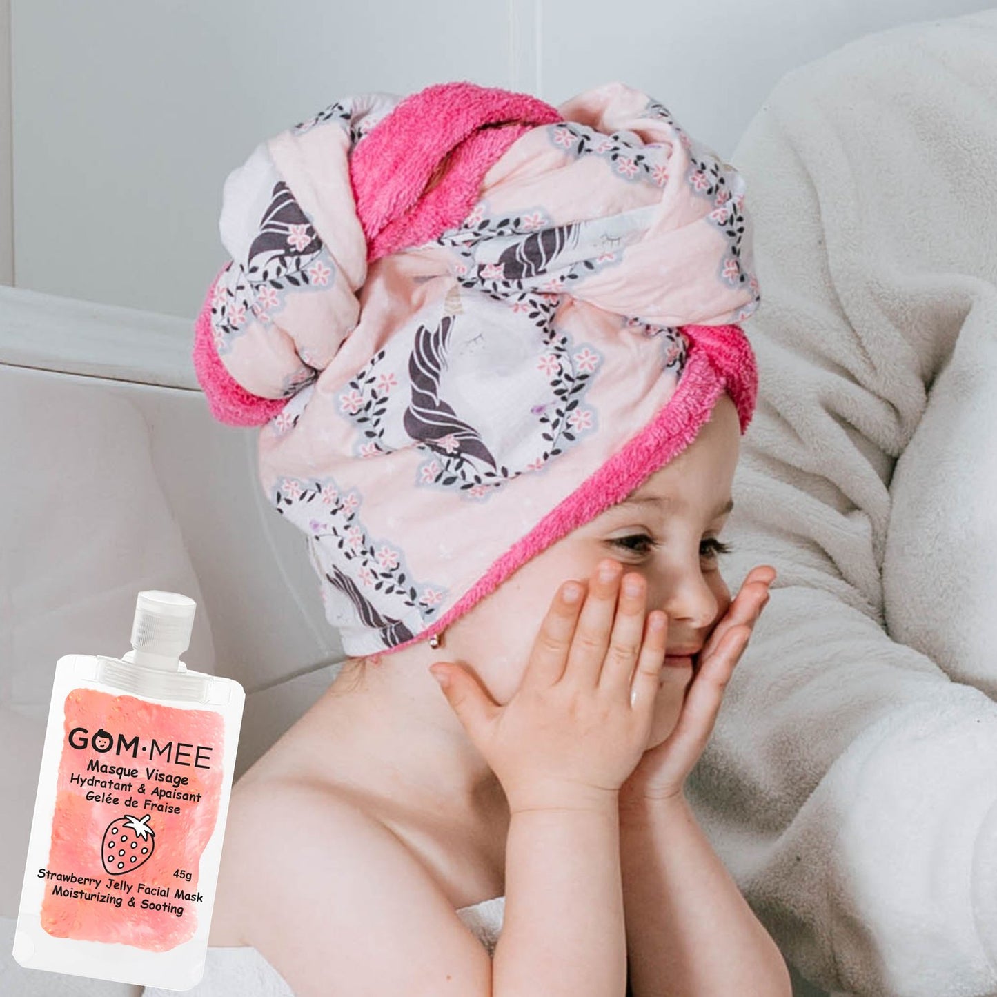 Masque pour le visage - Gelée de fraise