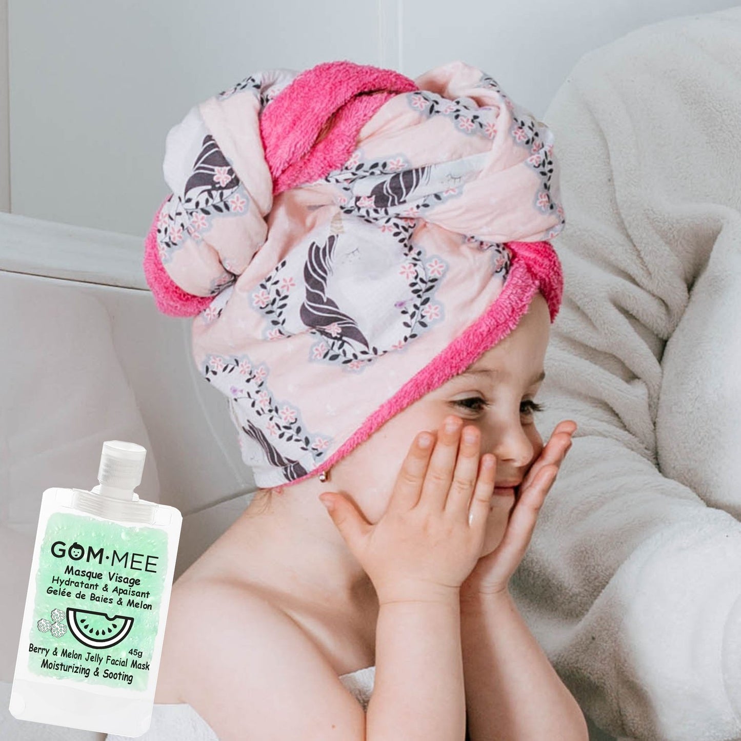 Masque pour le visage - Gelée de baies et melon