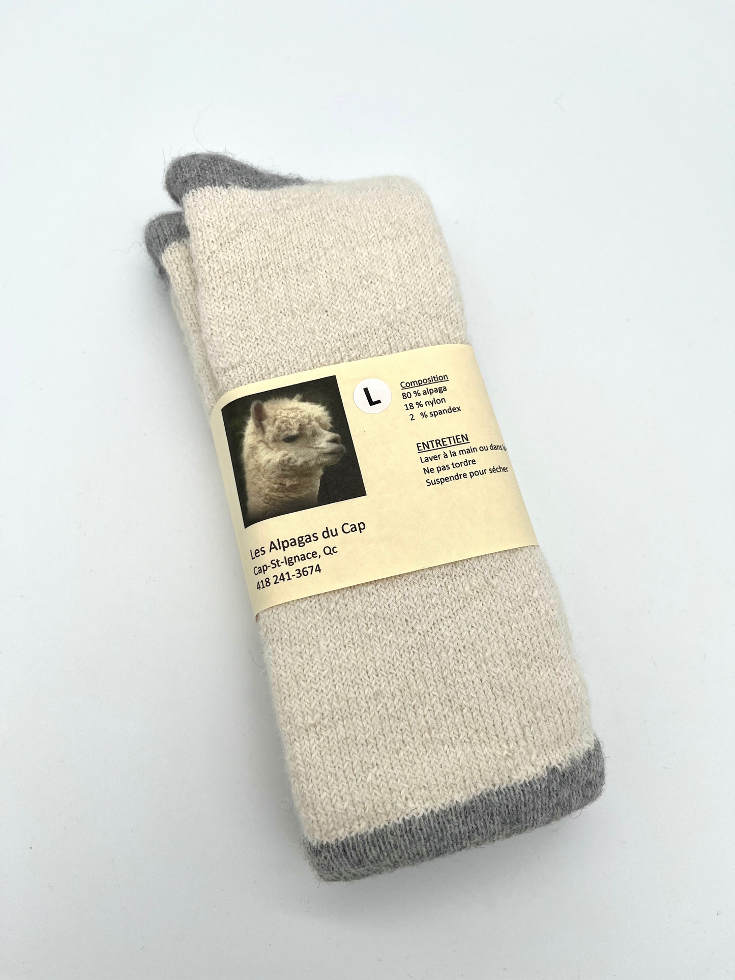 Bas thermal Alpagas - Crème