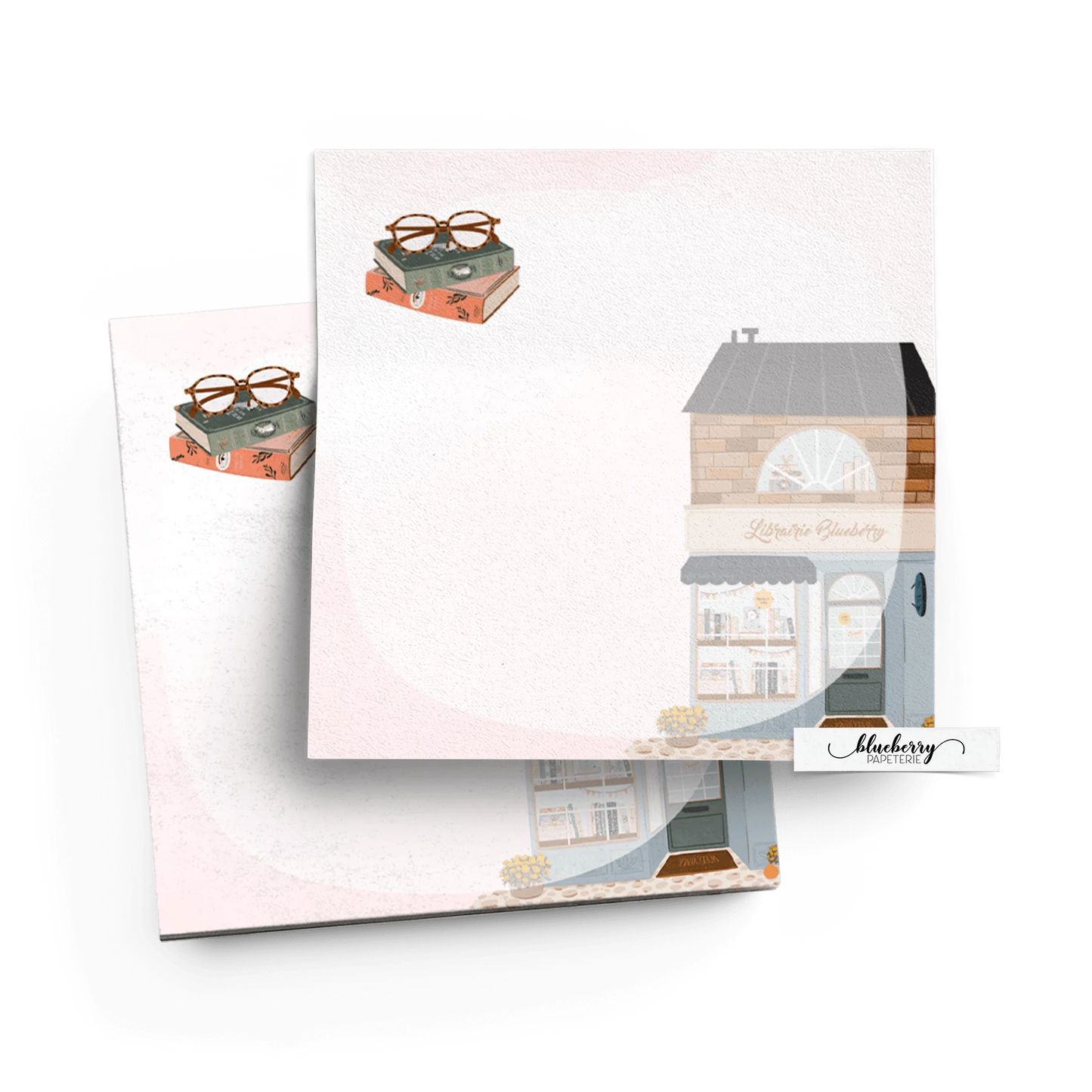 Bloc note autocollant - Librairie Blueberry