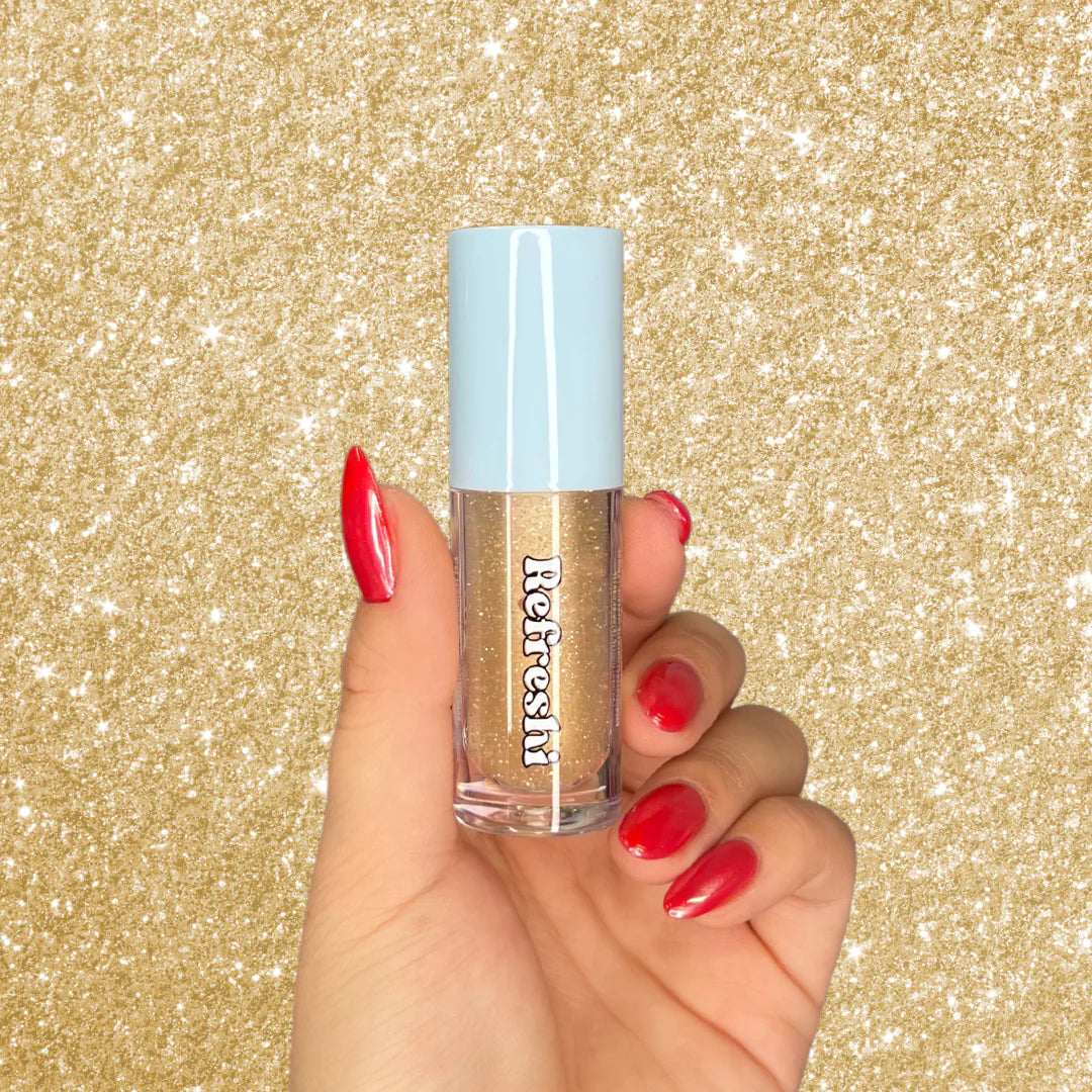 Huile à lèvres - Or Brillant 24K