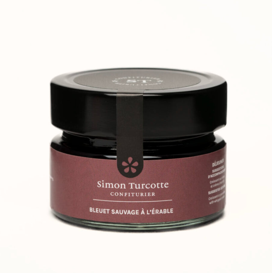 Confiture Bleuet sauvage à l'érable