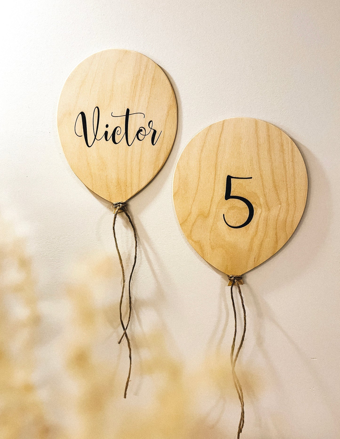 Ballon d’anniversaire mural