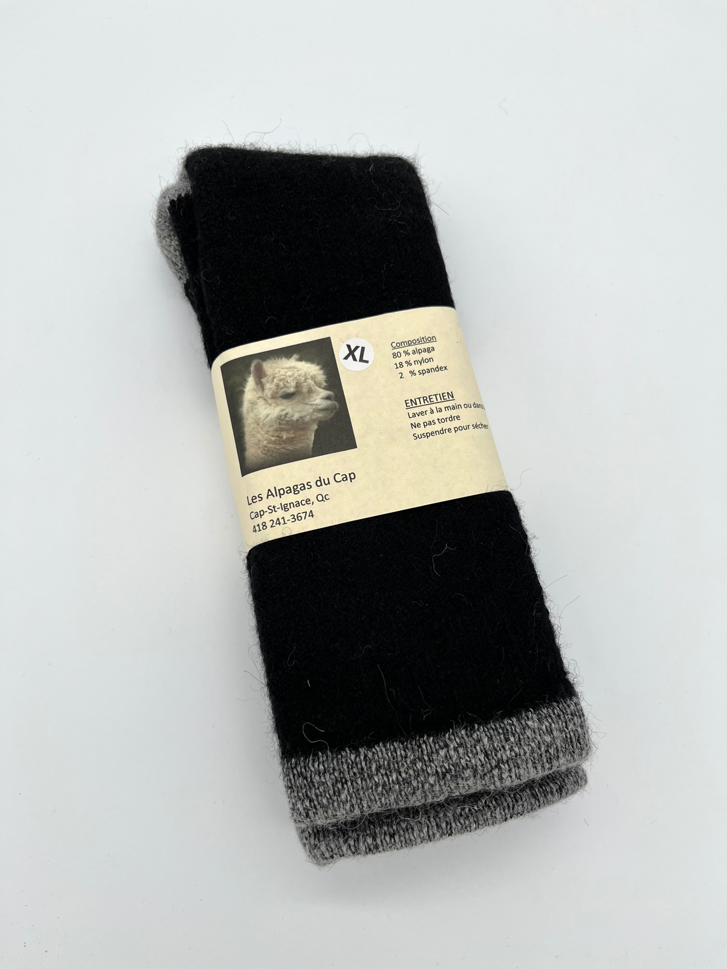 Bas thermal Alpagas - Noir