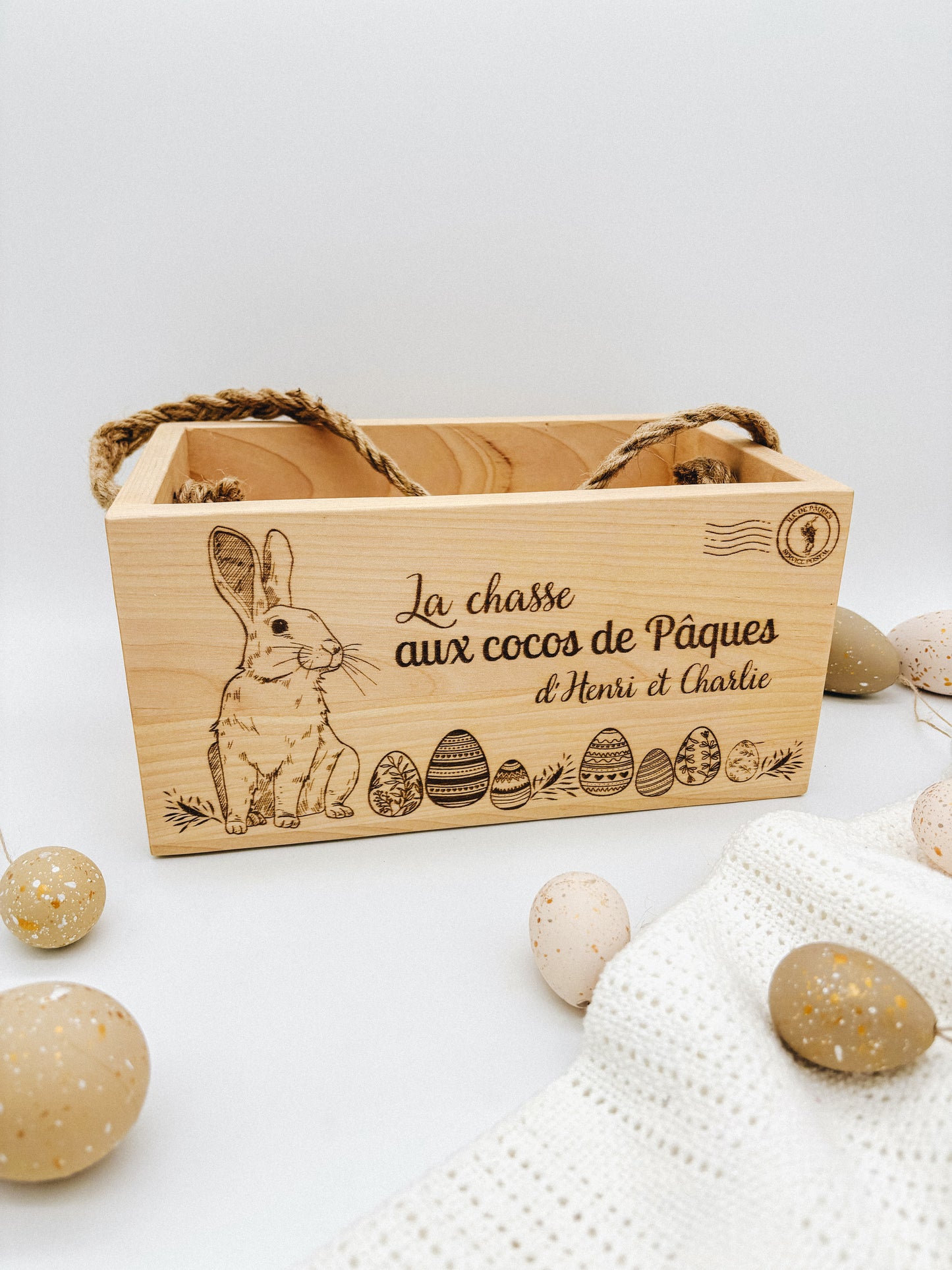 Panier de Pâques - Chasse aux cocos