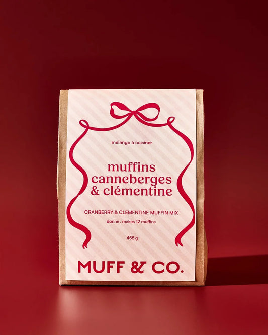 Mélange à muffins - Cannerberges & clémentine