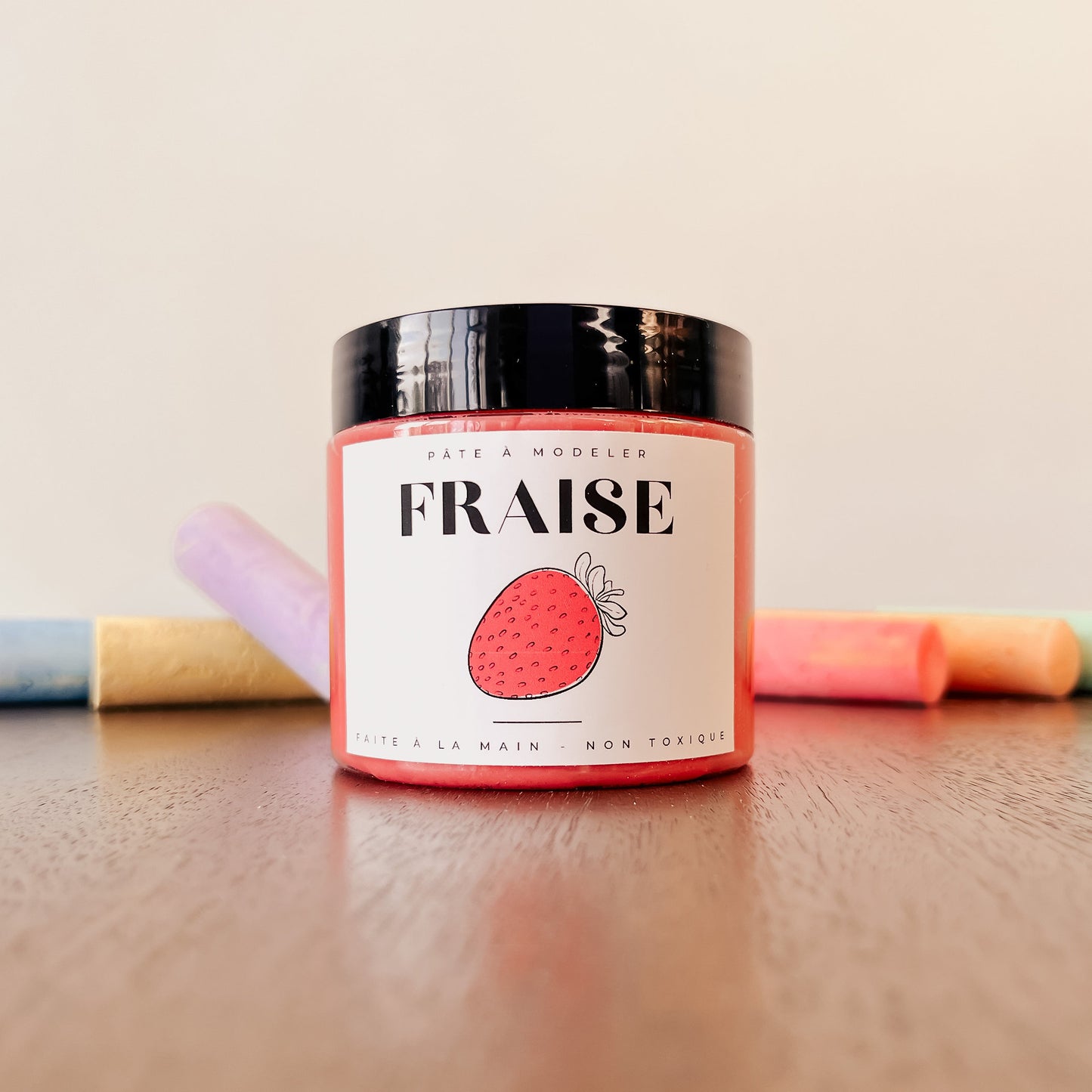 Pâte à modeler - Fraise