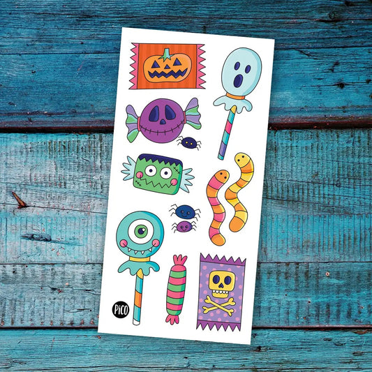 Tatouages - Les bonbons d'Halloween
