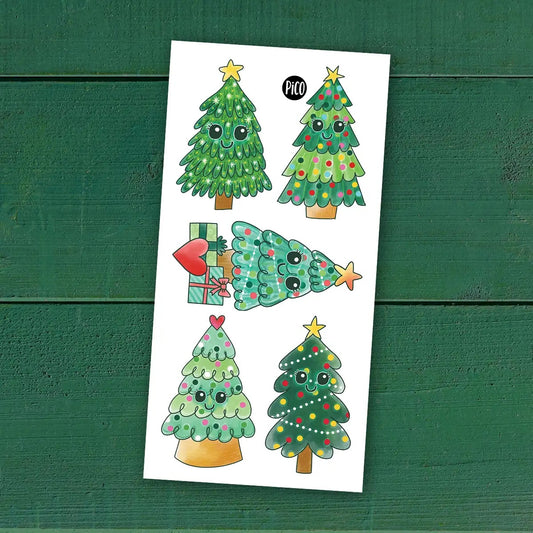 Tatouages - Les sapins de Noël