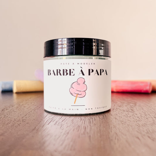 Pâte à modeler - Barbe à papa