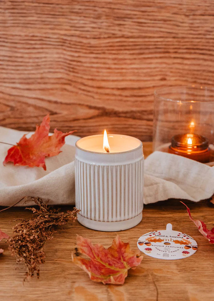 Bougie réutilisable - Ambre