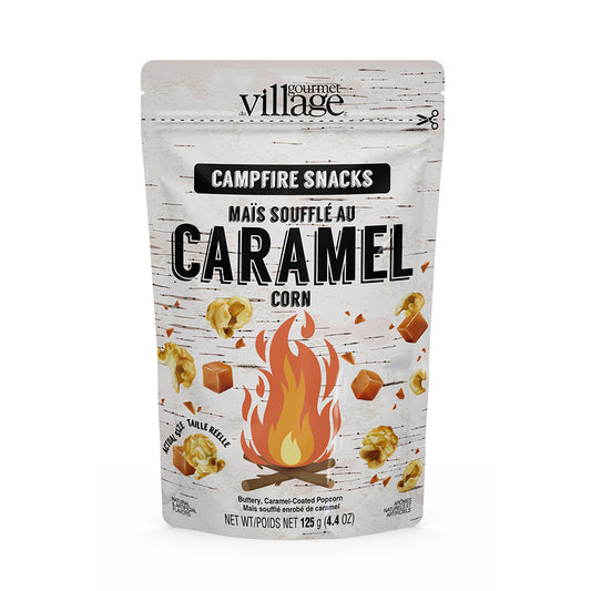 Maïs soufflé au caramel