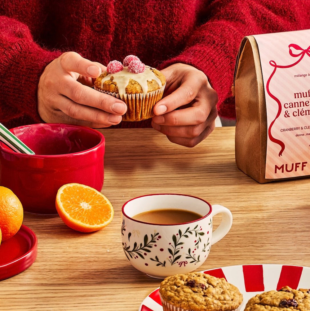 Mélange à muffins - Cannerberges & clémentine