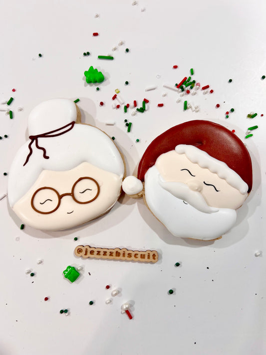 *Précommande Duo de biscuits - Père et mère noël