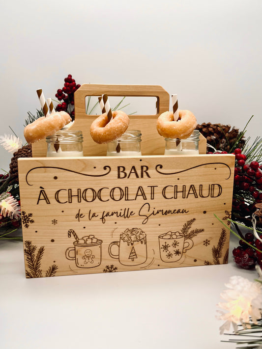 Bar à chocolat chaud