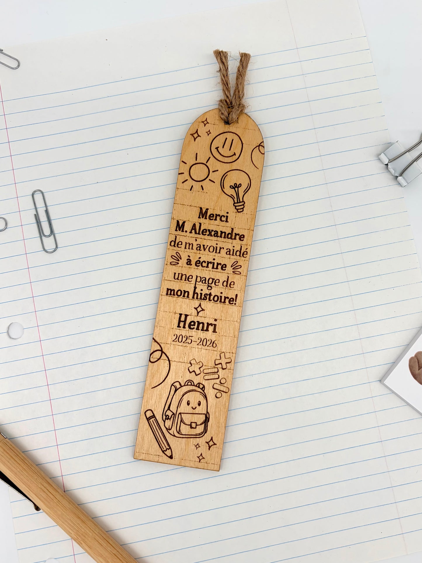 Signet personnalisé - Scolaire