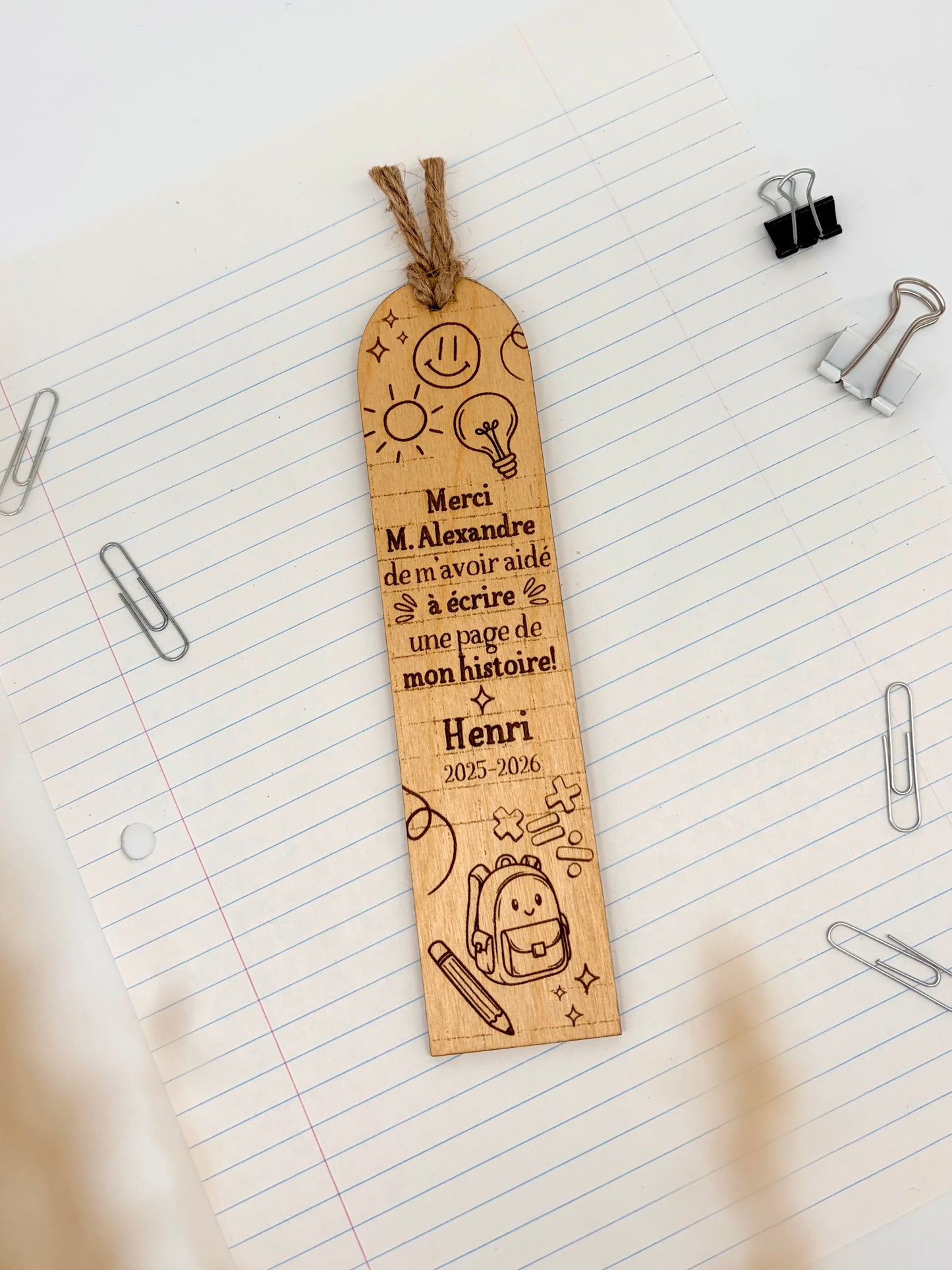Signet personnalisé - Scolaire