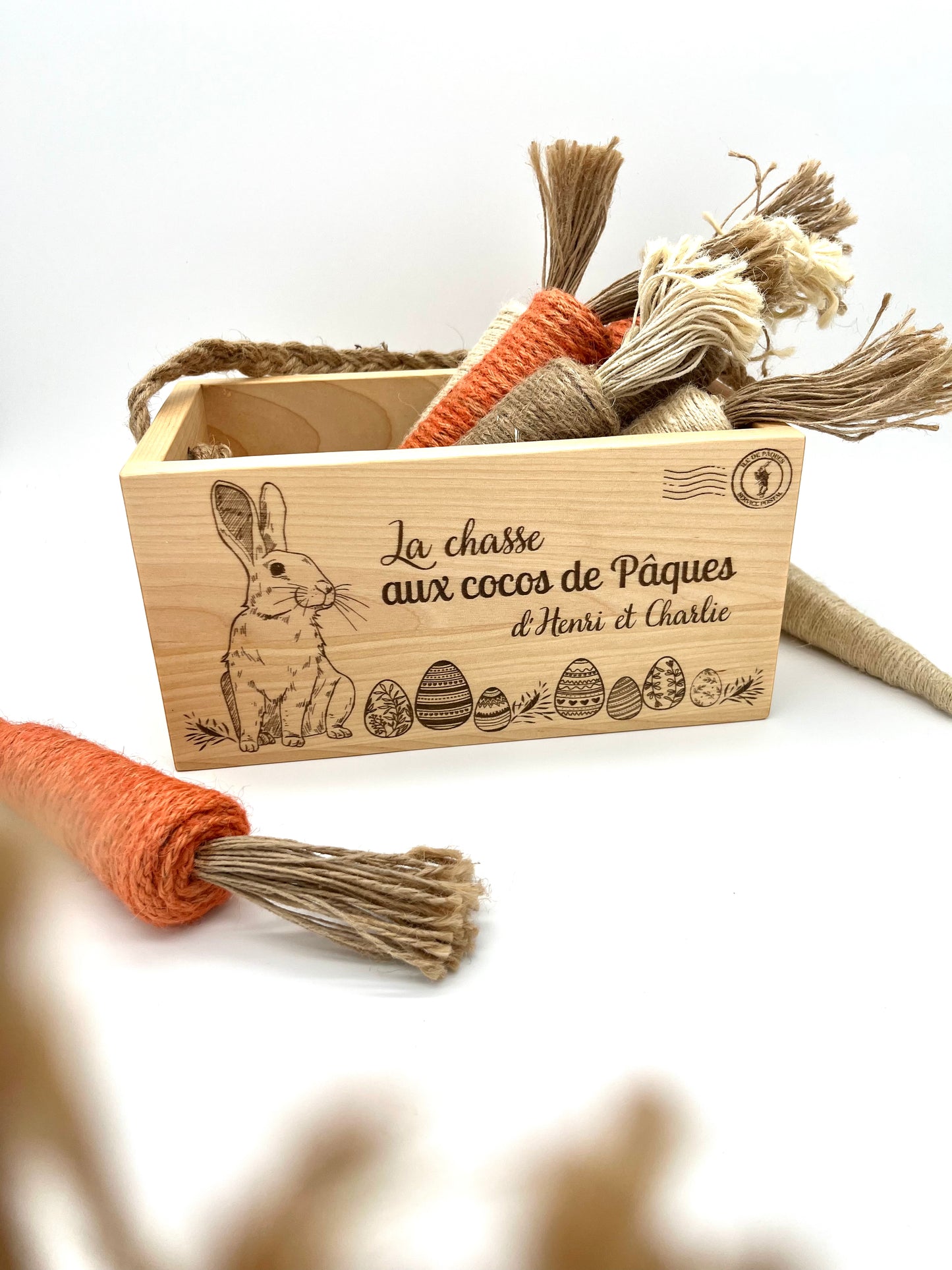 Panier de Pâques - Chasse aux cocos