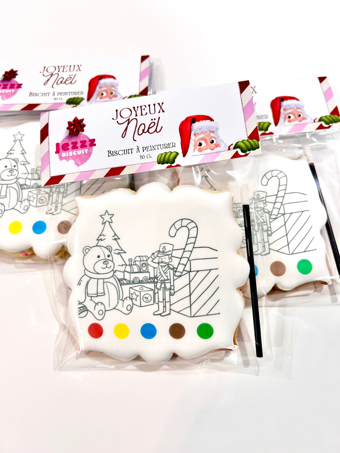 Biscuit à peindre - Jouets de Noël