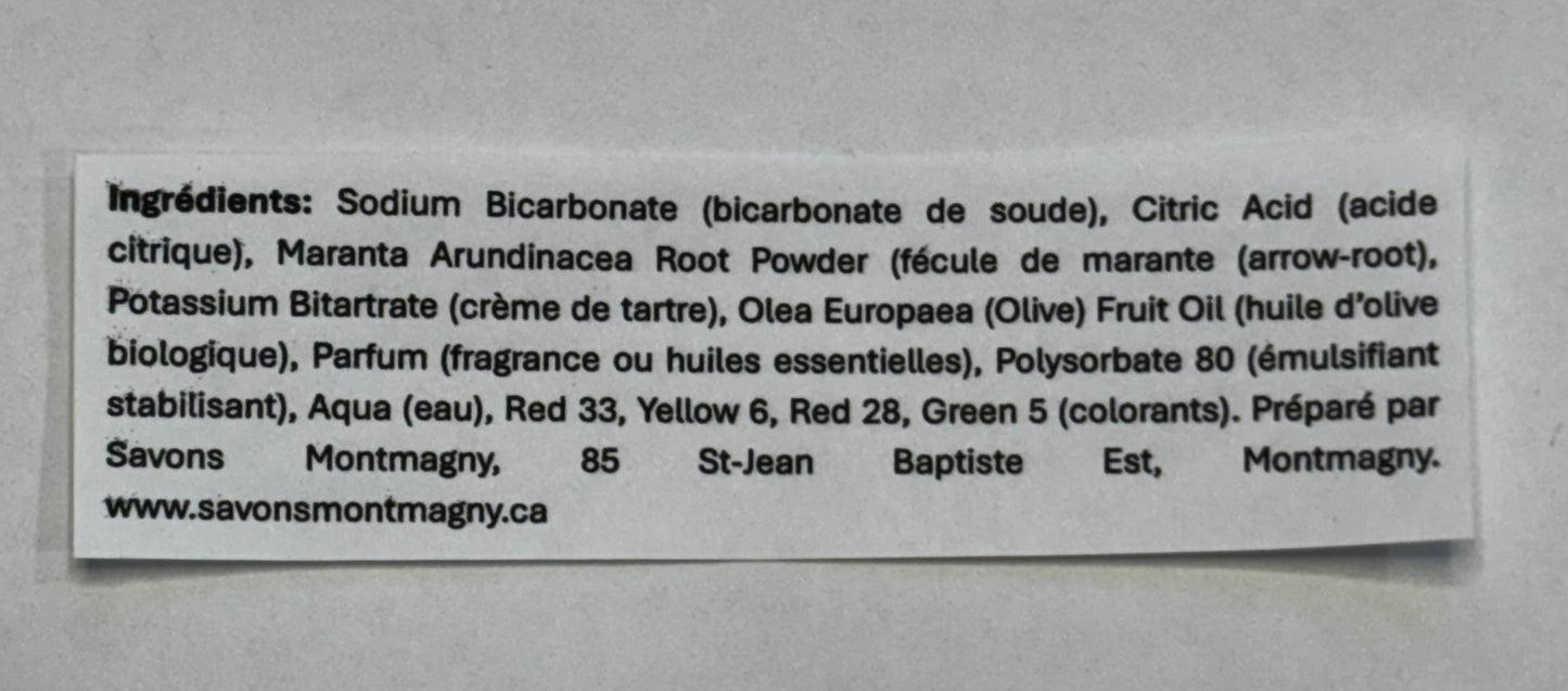 Bombe de bain - Sapin