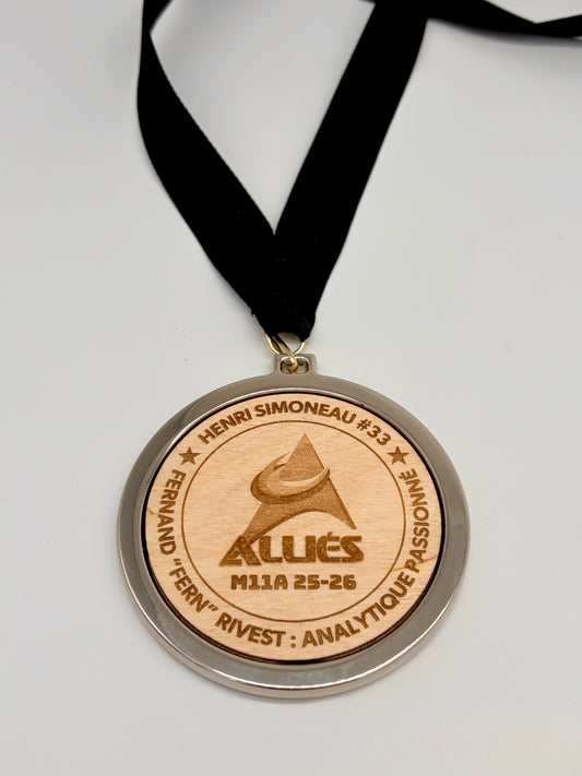 Médaille personnalisée - Métal