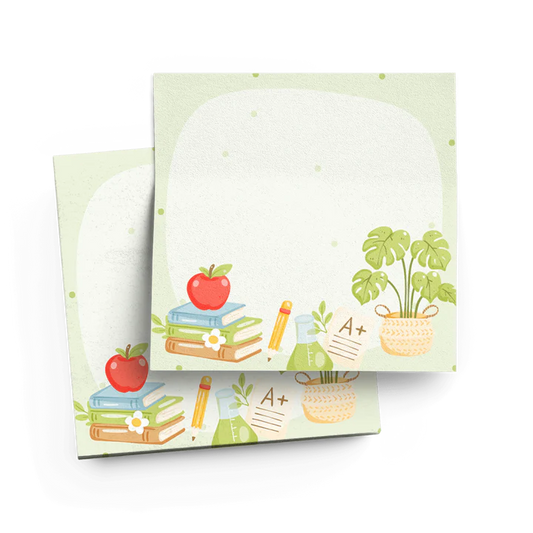 Bloc note autocollant - Prof de l'année