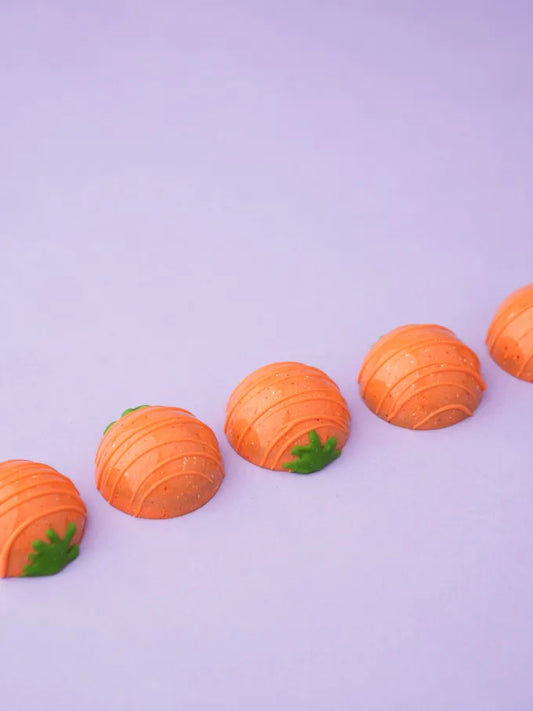 Carottes au caramel salé