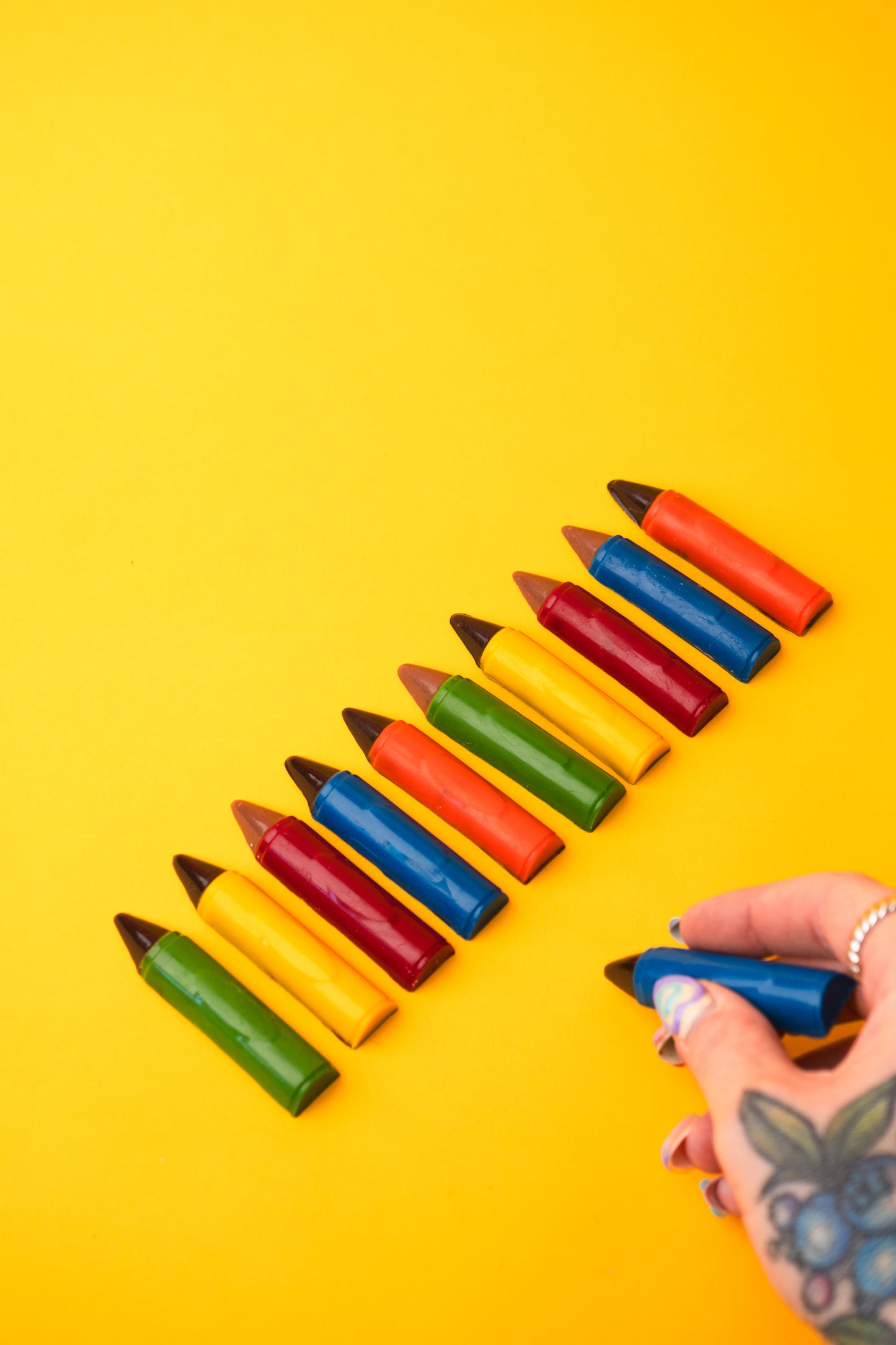 Crayons en chocolat
