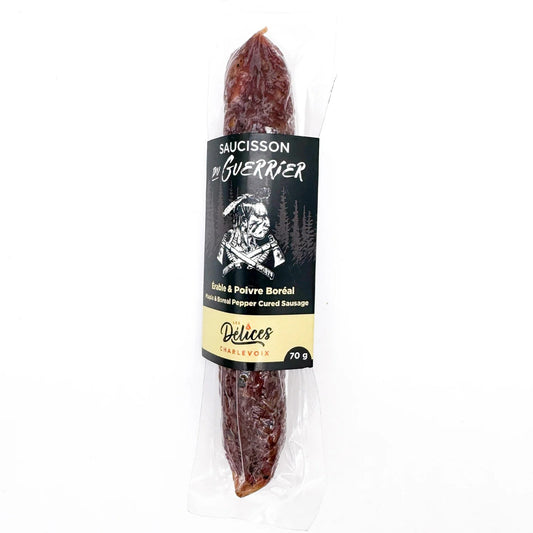 Saucisson du Guerrier - Érable & Poivre Boréal