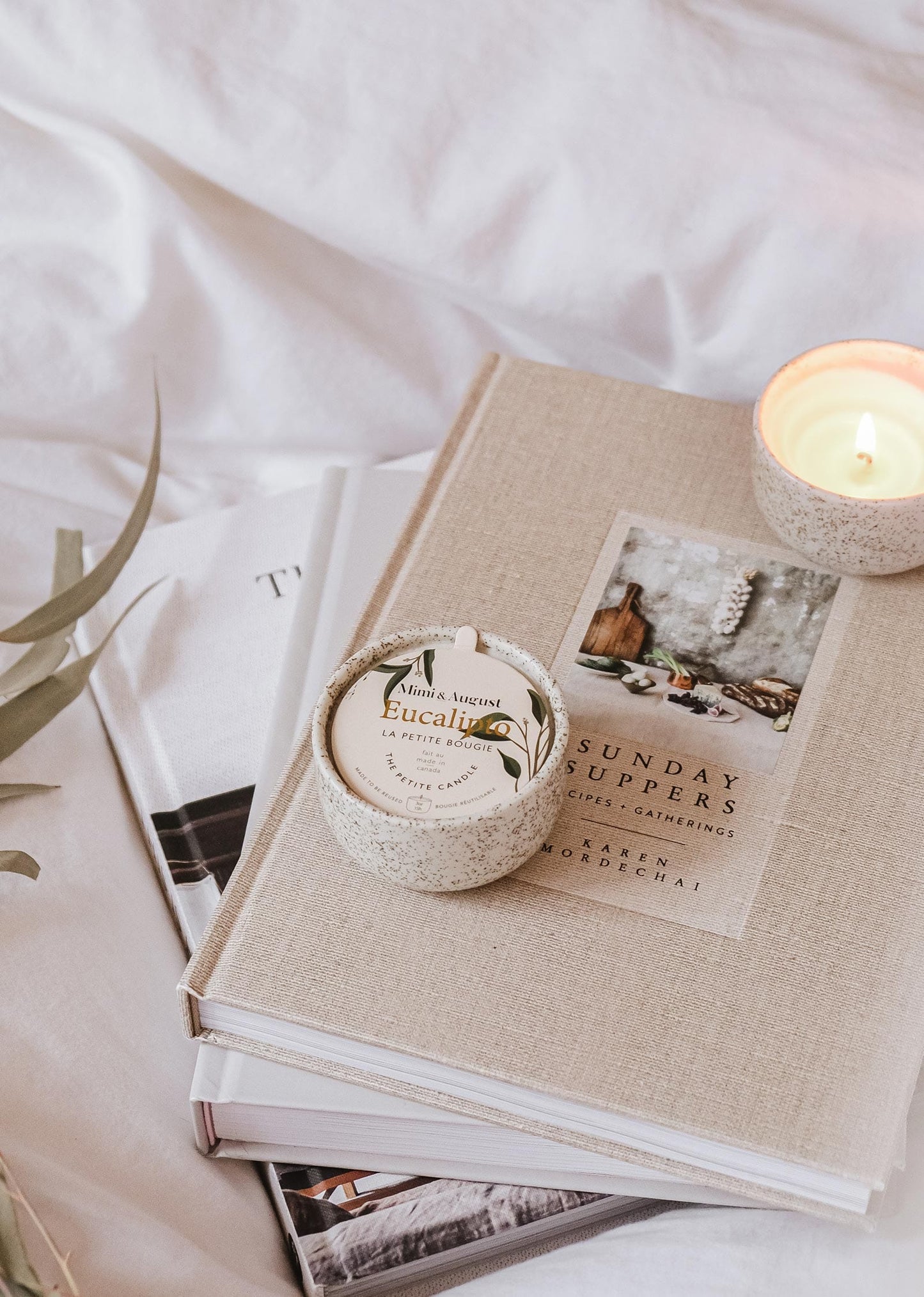 Bougie réutilisable 3 oz - Eucalipto