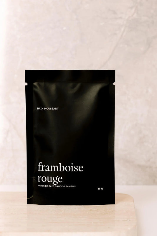 Bain moussant format individuel - Framboise rouge