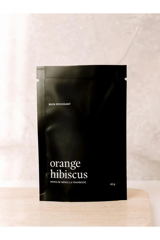 Bain moussant format individuel - Orange hibiscus