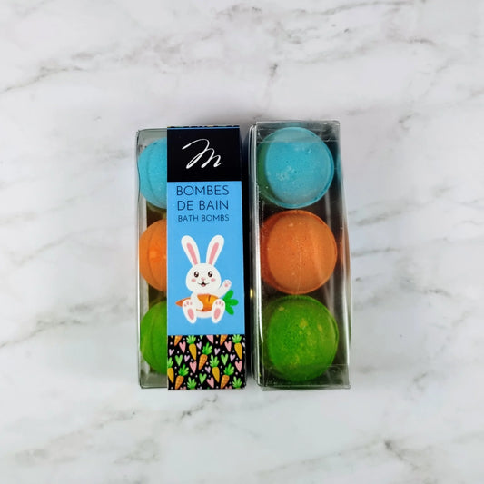 Réglette 3 bombes Pâques - Lapin