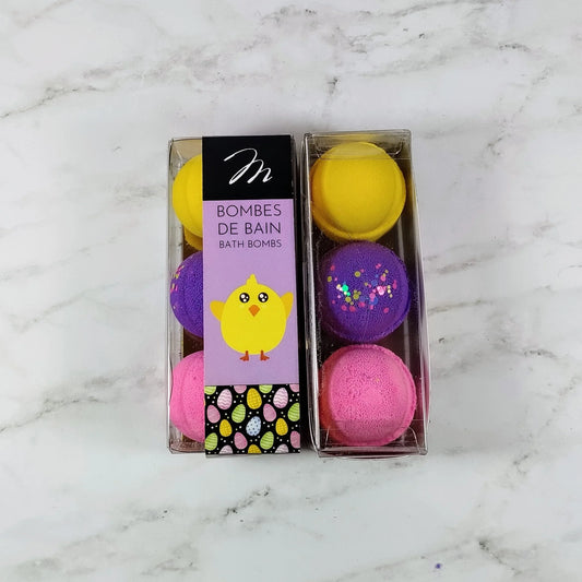 Réglette 3 bombes Pâques - Poussin