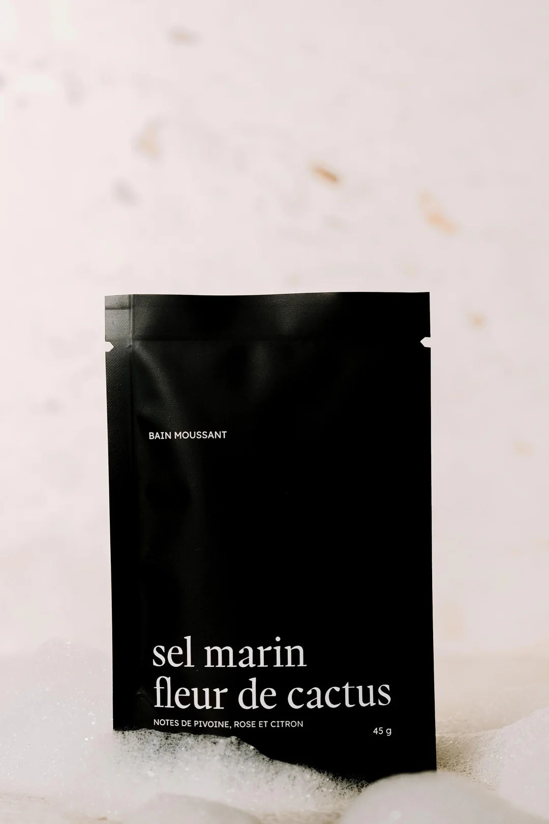 Bain moussant format individuel - Sel marin fleur de cactus